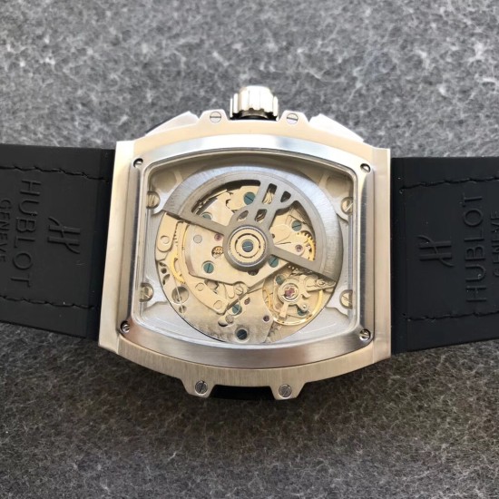 Spirit of Big Bang Chrono 45mm TI/LE Skeleton Dial BBF A7750 Mod