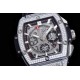 Spirit Of Big Bang 45mm Dia SS/RU Skeleton Dial BLSF HUB4700