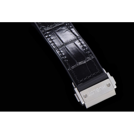 Spirit Of Big Bang 45mm Dia SS/RU Skeleton Dial BLSF HUB4700