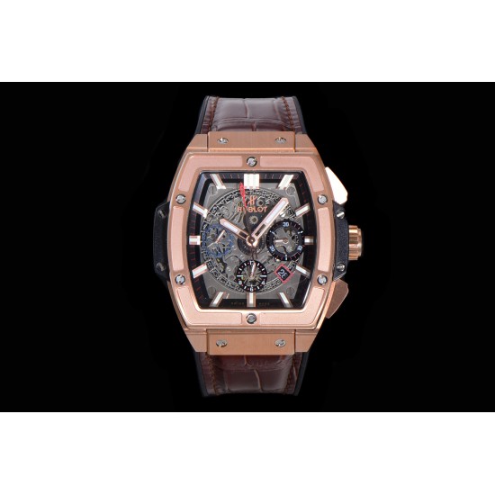 Spirit of Big Bang Chrono 45mm TI/RU Skeleton Dial BBF A7750 Mod