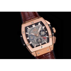 Spirit of Big Bang Chrono 45mm TI/RU Skeleton Dial BBF A7750 Mod