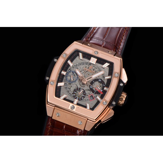 Spirit of Big Bang Chrono 45mm TI/RU Skeleton Dial BBF A7750 Mod