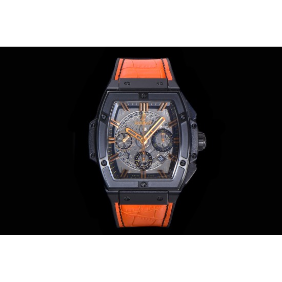 Spirit of Big Bang Chrono 45mm TI/RU Skeleton Dial BBF A7750 Mod