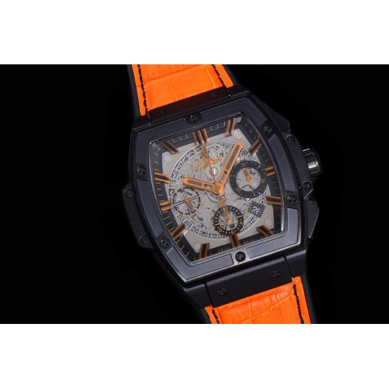 Spirit of Big Bang Chrono 45mm TI/RU Skeleton Dial BBF A7750 Mod