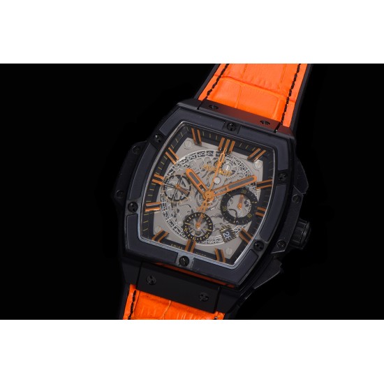 Spirit of Big Bang Chrono 45mm TI/RU Skeleton Dial BBF A7750 Mod