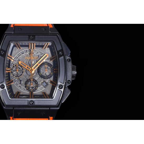 Spirit of Big Bang Chrono 45mm TI/RU Skeleton Dial BBF A7750 Mod