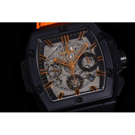 Spirit of Big Bang Chrono 45mm TI/RU Skeleton Dial BBF A7750 Mod