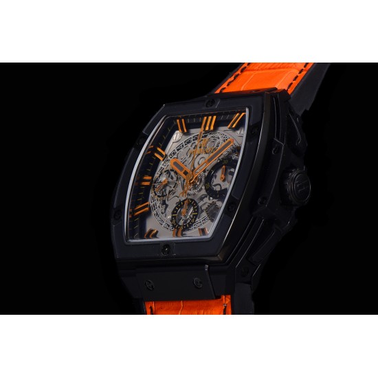 Spirit of Big Bang Chrono 45mm TI/RU Skeleton Dial BBF A7750 Mod