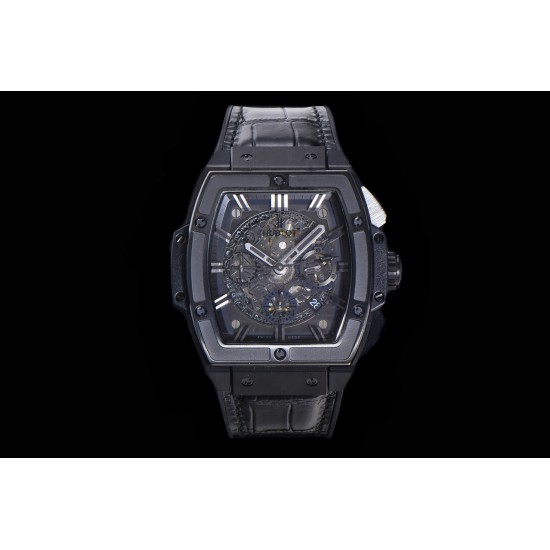 Spirit of Big Bang Chrono 45mm TI/RU Skeleton Dial BBF A7750 Mod