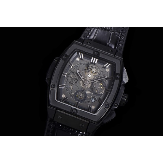 Spirit of Big Bang Chrono 45mm TI/RU Skeleton Dial BBF A7750 Mod