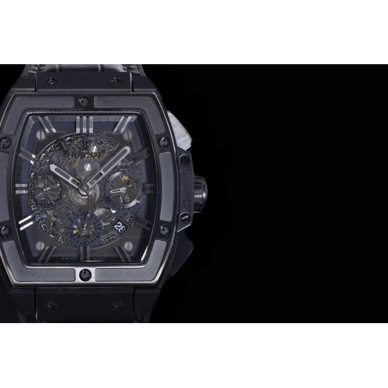 Spirit of Big Bang Chrono 45mm TI/RU Skeleton Dial BBF A7750 Mod