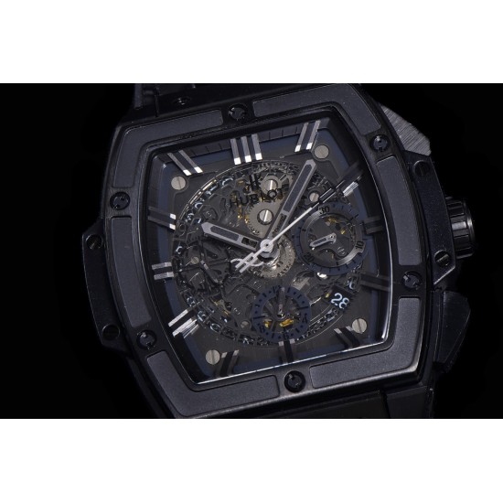 Spirit of Big Bang Chrono 45mm TI/RU Skeleton Dial BBF A7750 Mod