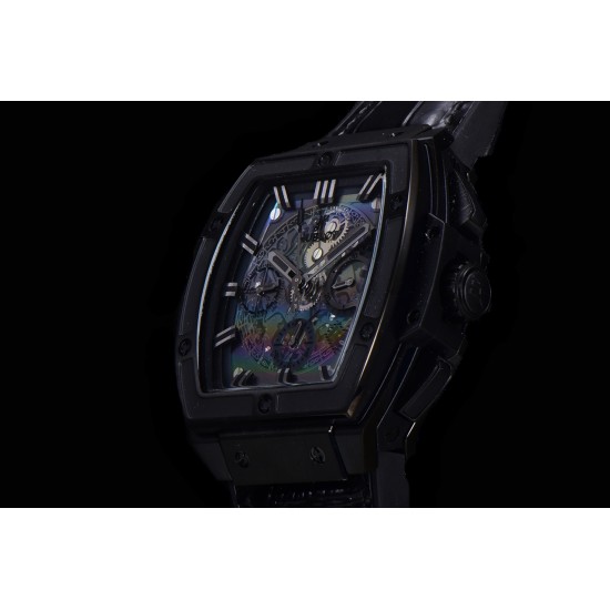 Spirit of Big Bang Chrono 45mm TI/RU Skeleton Dial BBF A7750 Mod