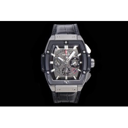 Spirit of Big Bang Chrono 45mm TI/LE Skeleton Dial BBF A7750 Mod