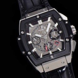Spirit of Big Bang Chrono 45mm TI/LE Skeleton Dial BBF A7750 Mod