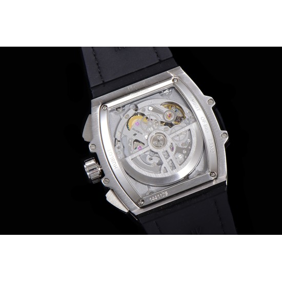 Spirit of Big Bang Chrono 45mm TI/LE Skeleton Dial BBF A7750 Mod