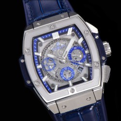 Spirit of Big Bang Chrono 45mm TI/LE Skeleton Dial BBF A7750 Mod