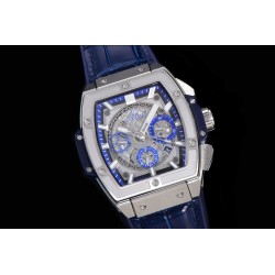 Spirit of Big Bang Chrono 45mm TI/LE Skeleton Dial BBF A7750 Mod