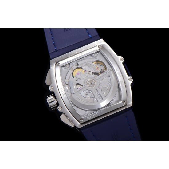 Spirit of Big Bang Chrono 45mm TI/LE Skeleton Dial BBF A7750 Mod