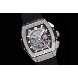 Spirit of Big Bang Chrono 45mm TI/LE Skeleton Dial BBF A7750 Mod