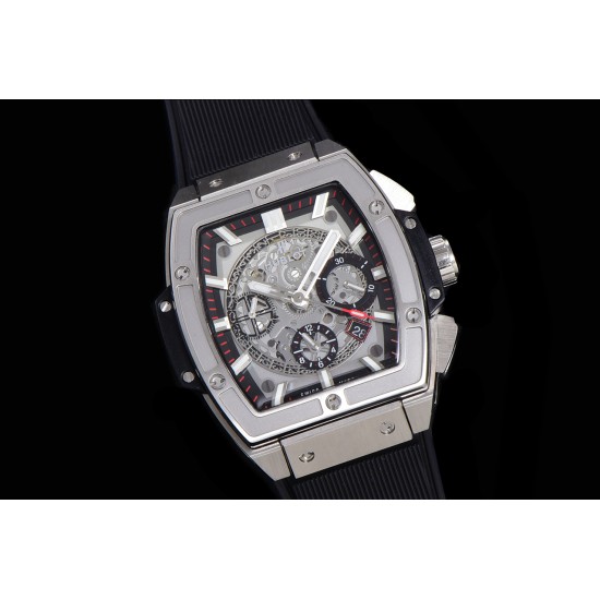 Spirit of Big Bang Chrono 45mm TI/LE Skeleton Dial BBF A7750 Mod