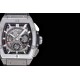 Spirit of Big Bang Chrono 45mm TI/LE Skeleton Dial BBF A7750 Mod