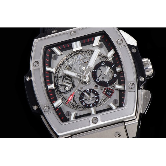 Spirit of Big Bang Chrono 45mm TI/LE Skeleton Dial BBF A7750 Mod