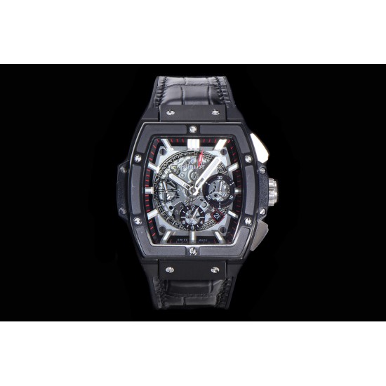 Spirit of Big Bang Chrono 45mm TI/RU Skeleton Dial BBF A7750 Mod