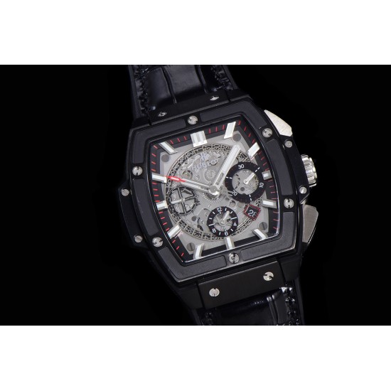 Spirit of Big Bang Chrono 45mm TI/RU Skeleton Dial BBF A7750 Mod