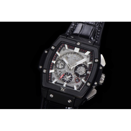 Spirit of Big Bang Chrono 45mm TI/RU Skeleton Dial BBF A7750 Mod