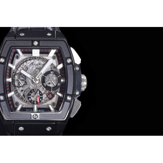 Spirit of Big Bang Chrono 45mm TI/RU Skeleton Dial BBF A7750 Mod