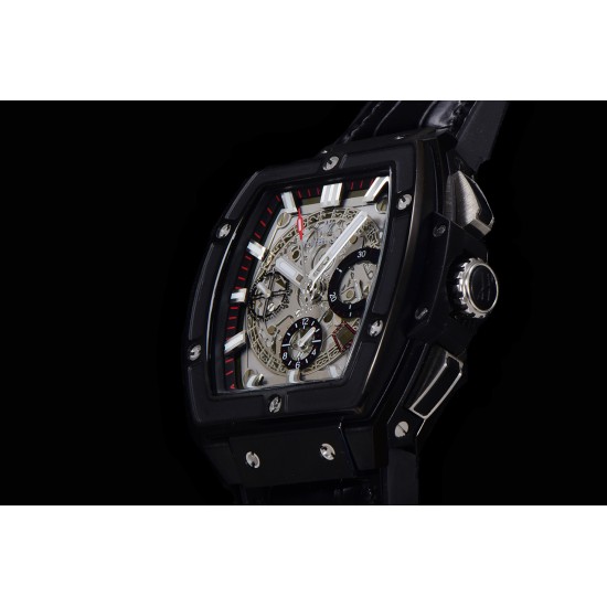 Spirit of Big Bang Chrono 45mm TI/RU Skeleton Dial BBF A7750 Mod