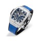 Spirit of Big Bang Chrono 42mm TI/RU Blue Skeleton Dial MSF A7750 Mod