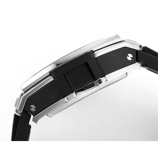 Spirit of Big Bang Chrono 42mm TI/RU Black Skeleton Dial MSF A7750 Mod