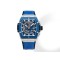 Spirit of Big Bang Chrono 42mm TI/RU Blue Skeleton Dial MSF A7750 Mod
