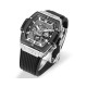 Spirit of Big Bang Chrono 42mm TI/RU Black Skeleton Dial MSF A7750 Mod
