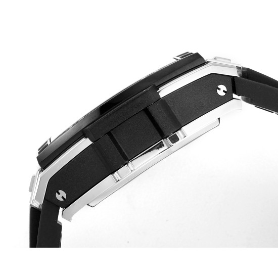 Spirit of Big Bang Chrono 42mm TI/RU Black Skeleton Dial MSF A7750 Mod