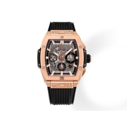 Spirit of Big Bang Chrono 42mm TI/RU Black Skeleton Dial MSF A7750 Mod