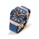 Spirit of Big Bang Chrono 42mm TI/RU Blue Skeleton Dial MSF A7750 Mod