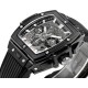 Spirit of Big Bang Chrono 42mm TI/RU Black Skeleton Dial MSF A7750 Mod