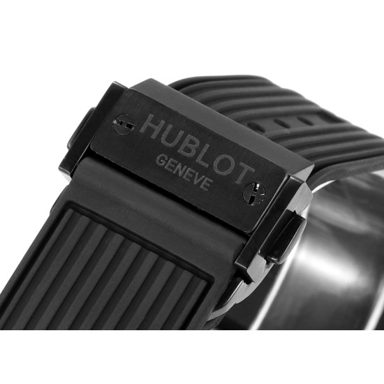 Spirit of Big Bang Chrono 42mm TI/RU Black Skeleton Dial MSF A7750 Mod