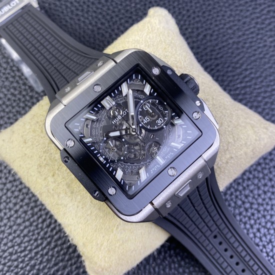 Hublot-Square Bang Unico 42mm Cer Ti/RU Skeleton Dial BBF HUB1280A