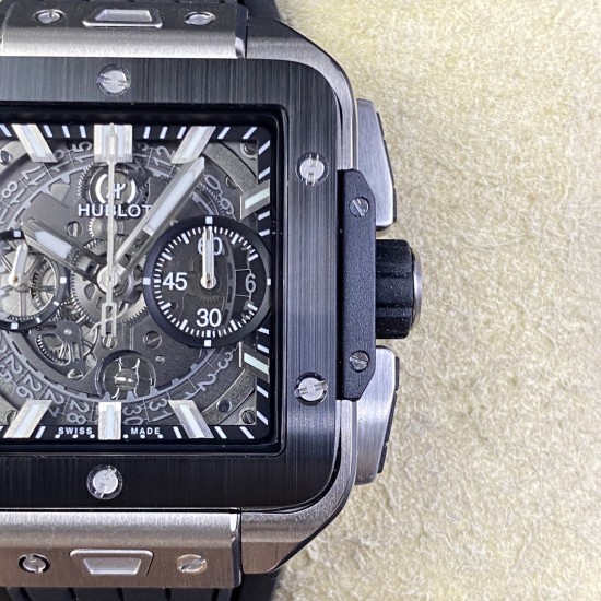 Hublot-Square Bang Unico 42mm Cer Ti/RU Skeleton Dial BBF HUB1280A
