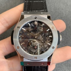 Hublot-Classic Fusion Skeleton Tourbillon 45mm SS SS/LE/RU JBF