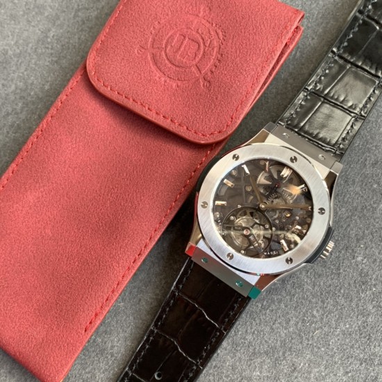 Hublot-Classic Fusion Skeleton Tourbillon 45mm SS SS/LE/RU JBF