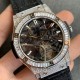 Hublot-Classic Fusion Skeleton Tourbillon 45mm DIAM SS-DIAM/LE/RU JBF