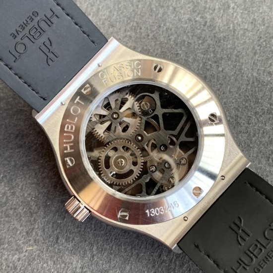 Hublot-Classic Fusion Skeleton Tourbillon 45mm DIAM SS/LE/RU JBF