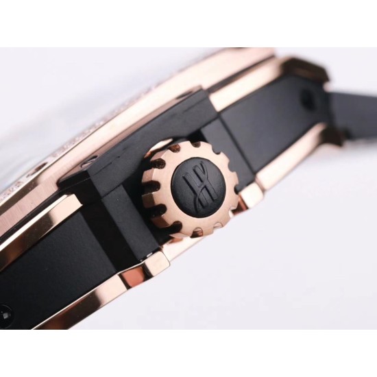 Hublot-MP06 Spirit of Big Bang RG/LE White Diam JBF Asia Tourbillon