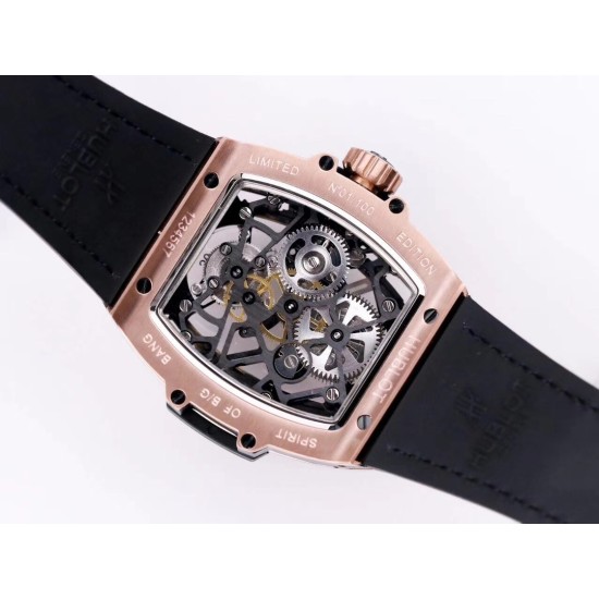 Hublot-MP06 Spirit of Big Bang RG/LE White Diam JBF Asia Tourbillon