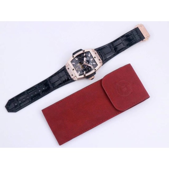 Hublot-MP06 Spirit of Big Bang RG/LE White Diam JBF Asia Tourbillon